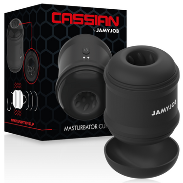 Masturbatore Portatile Automatico Cassian Jamyjob™ con Funzioni Stimolanti
